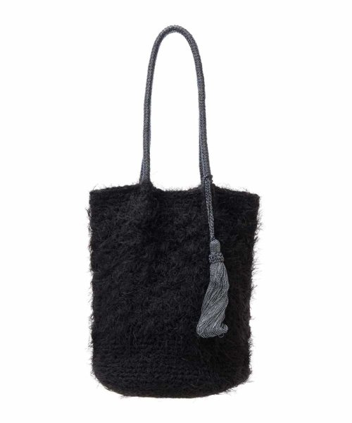 MK MICHEL KLEIN BAG(エムケーミッシェルクランバッグ)/タッセル付きニットバッグ/img18