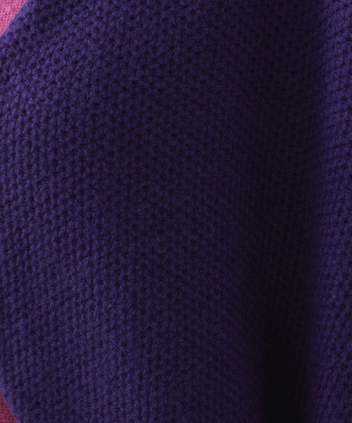 ウールカシミヤコクーンカーディガン 