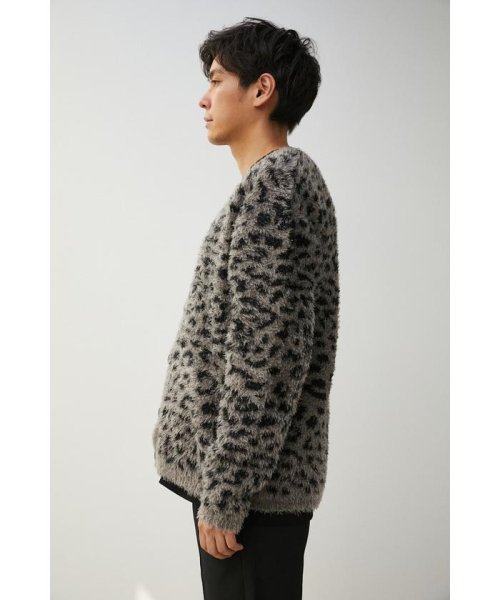 AZUL by moussy(アズールバイマウジー)/SHAGGY LEOPARD CARDIGAN/img14