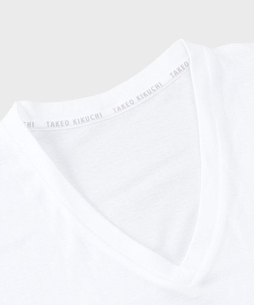 TAKEO KIKUCHI(タケオキクチ)/【MADE IN JAPAN】ベーシック半袖VネックTシャツ/img12