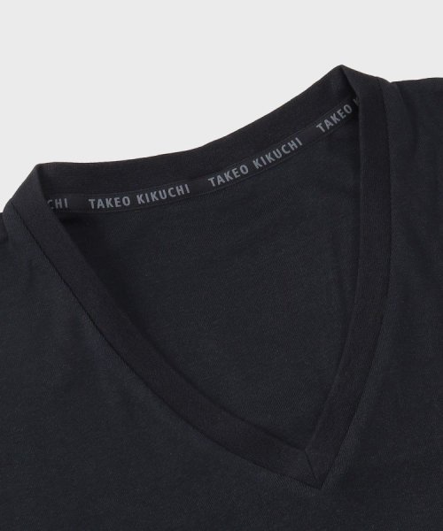 TAKEO KIKUCHI(タケオキクチ)/【MADE IN JAPAN】ベーシック半袖VネックTシャツ/img14