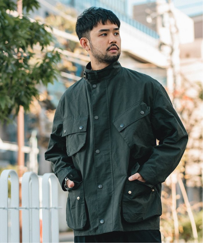 【ナオ】 Barbour for MARKAWARE BURGHLEY Barbour for MARKAWARE & EDIFICE BURGHLEY Barbour x MARKAWARE for