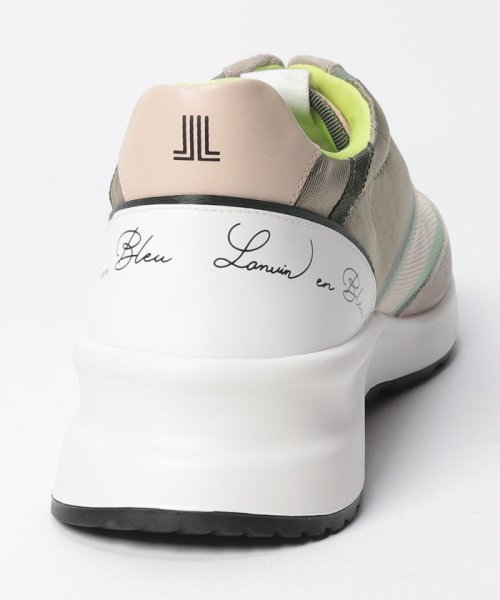 レースアップスニーカー 