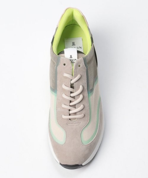 レースアップスニーカー 