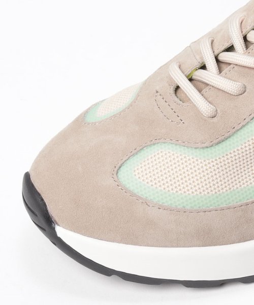 レースアップスニーカー 