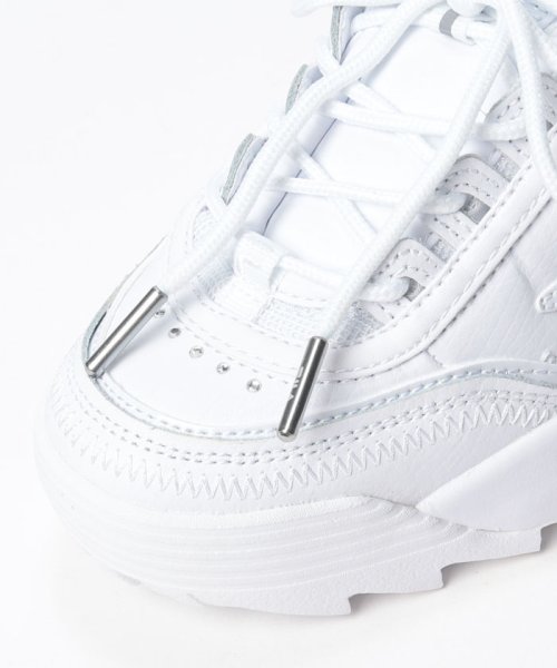 セール】DISRUPTOR II EXP CRYSTALS White /White /Metallic Silver(504995191) |  フィラ（シューズ）(FILA（Shoes）) - MAGASEEK