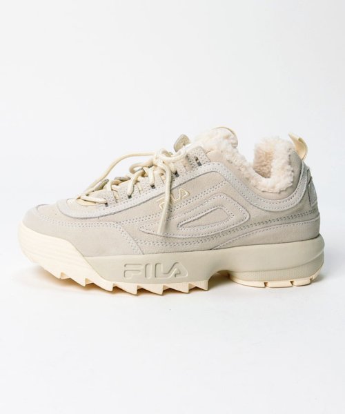 FILA（Shoes）(フィラ（シューズ）)/Disruptor 2 Shearling  Turtledove/DEW/WHITE/img01