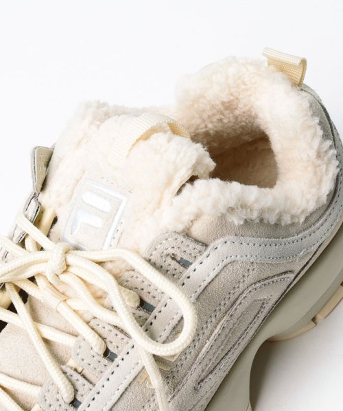 FILA（Shoes）(フィラ（シューズ）)/Disruptor 2 Shearling  Turtledove/DEW/WHITE/img05