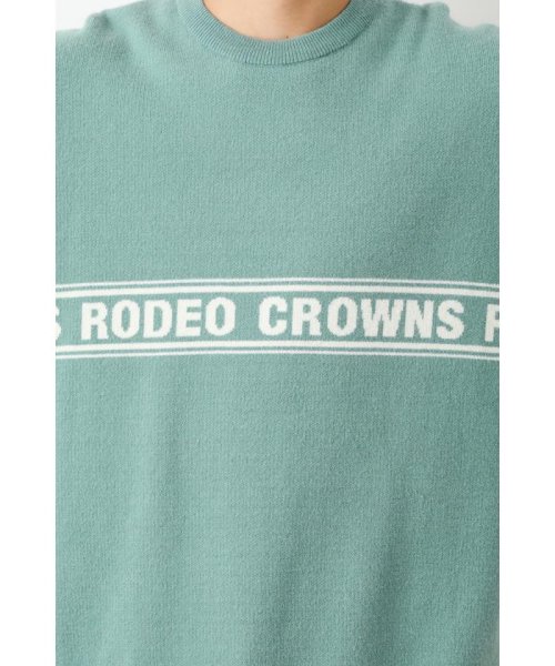 RODEO CROWNS WIDE BOWL(ロデオクラウンズワイドボウル)/ラインロゴニットトップス/img05