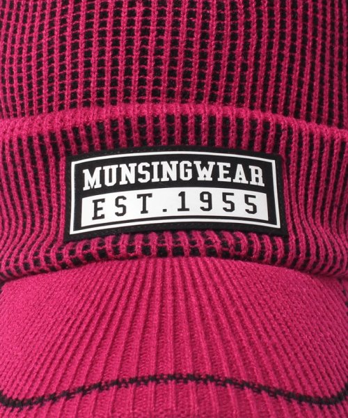 Munsingwear(マンシングウェア)/3WAY バイザー付きニットワッチ/img10