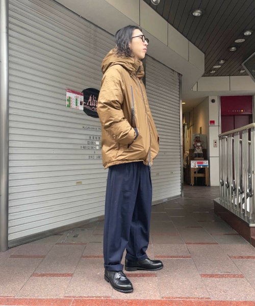 『別注』NANGA×UR　AURORA 3layer downblouson 素材の特性上