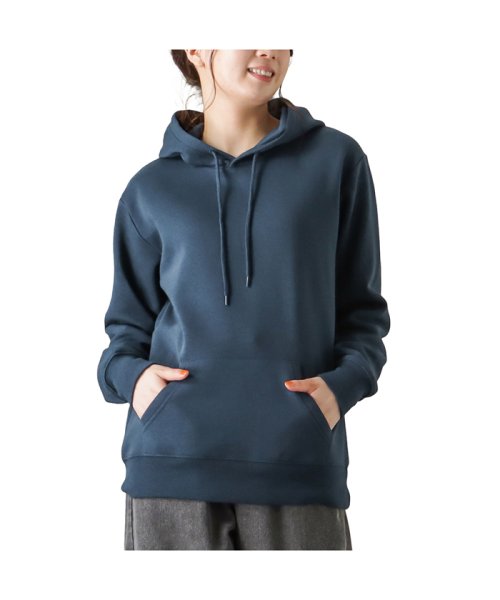 MAC HOUSE(women)(マックハウス（レディース）)/NAVY ネイビー フーディー MH827－719/img32