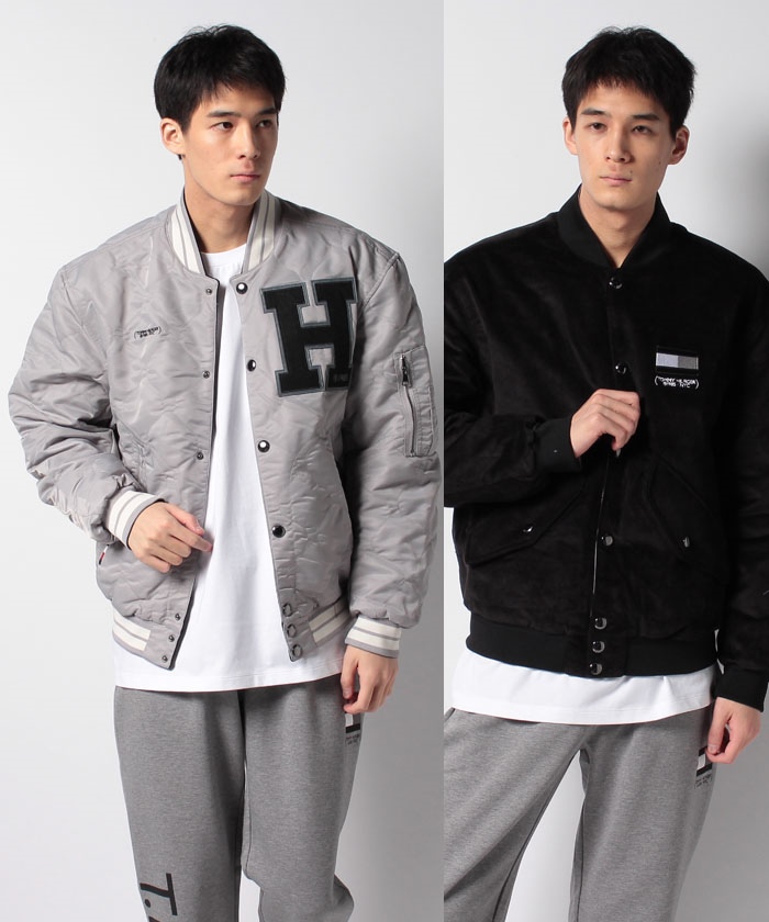 MONOCHROME CAPSULE COLLECTION モノクロームリバーシブルバーシティジャケット