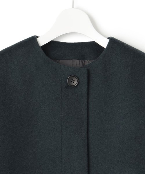 ウールカシミヤビーバー ノーカラー コート ウールカシミヤビーバー 品番 コート