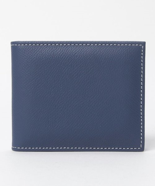 gino marina　luxe(ジーノマリーナリュクス)/牛本革薄型二つ折り財布/img02