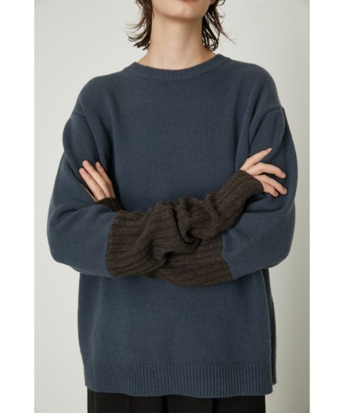RIM.ARK(リムアーク)/Arm warmer knit PO/img10