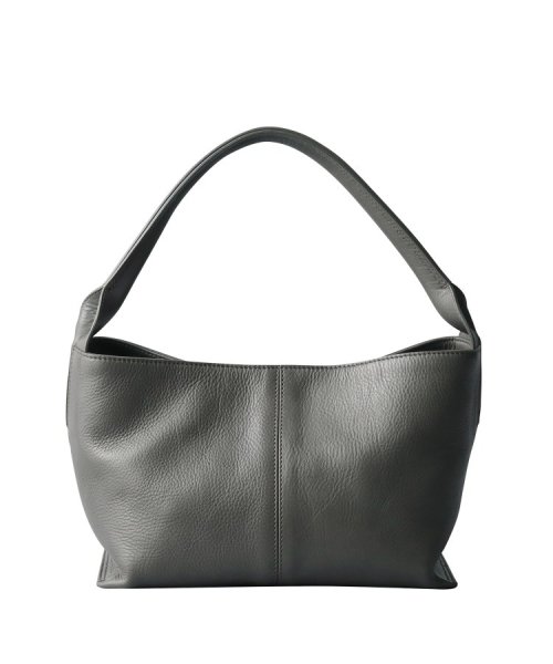 【フォルトゥーナ】レザーショルダーバッグ M 本革 革の裁断面