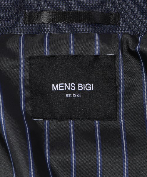 Men's Bigi(メンズビギ)/ピンドットチェックスタンドカラーブルゾン/img19