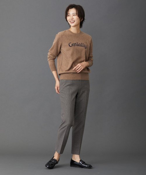 J.PRESS LADIES（LARGE SIZE）(J．プレス　レディス（大きいサイズ）)/【洗える】CASHMERE BLEND ロゴ ニット/img06