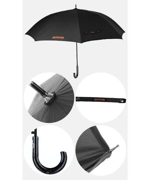 BACKYARD FAMILY(バックヤードファミリー)/アウトドア プロダクツ OUTDOOR PRODUCTS 65cm 雨晴兼用長傘/img06