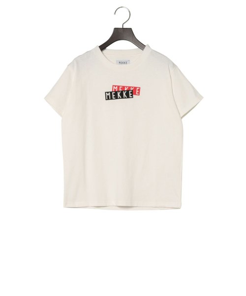 MEKKE(メッケ)/MEKKEボックスロゴTシャツ（低身長向け）/img09
