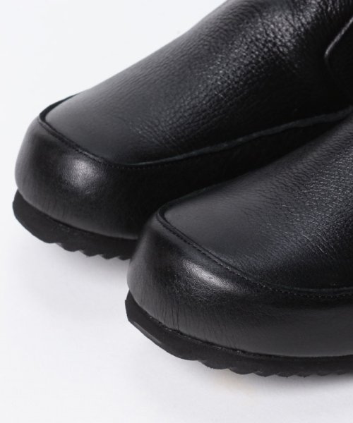 JSハートレーベル☆サイドジップ本革インヒールショートブーツaw 