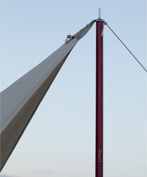 S'more(スモア)/【S'more / Alumi pole 33 】 タープ ポール 33mm アルミ スモア テントポール タープポール 直径33mm 高さ140～280cm /img12