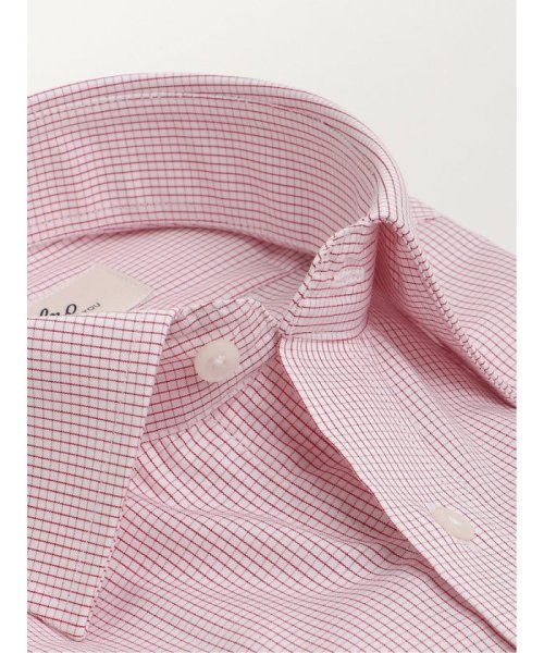 TAKA-Q(タカキュー)/綿100％ スタンダードフィット ワイドカラー 長袖 ワイシャツ/img01