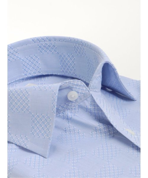 TAKA-Q(タカキュー)/形態安定 スタンダードフィット ワイドカラー 長袖 シャツ メンズ ワイシャツ ビジネス yシャツ 速乾 ノーアイロン 形態安定/img01