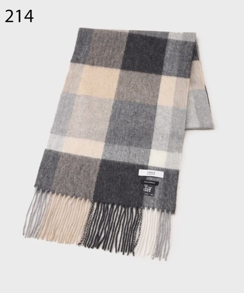 【カシミヤ100%】チェック カシミヤマフラー ファッショングッズ マフラー・スカーフ・ストール C1204051834(9295円)