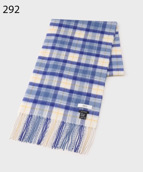 【カシミヤ100%】チェック カシミヤマフラー ファッショングッズ マフラー・スカーフ・ストール C1204051834(9295円)