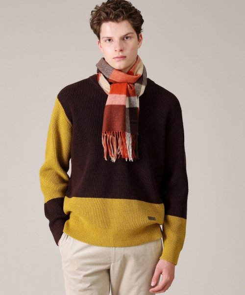 【カシミヤ100%】チェック カシミヤマフラー ファッショングッズ マフラー・スカーフ・ストール C1204051834(9295円)