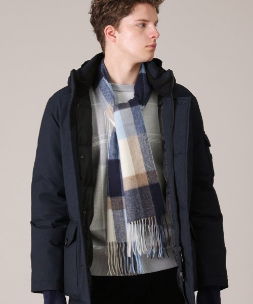 【カシミヤ100%】チェック カシミヤマフラー ファッショングッズ マフラー・スカーフ・ストール C1204051834(9295円)