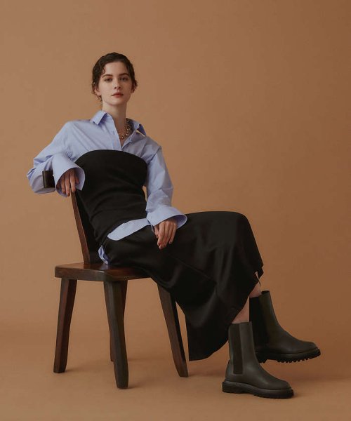 トラックソールサイドゴアブーツ  QGW1400710378(10725円)