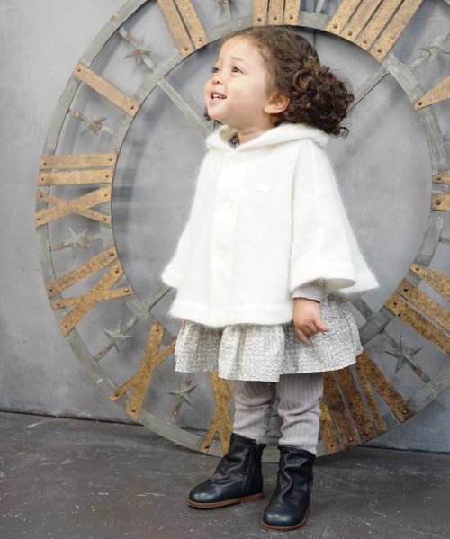 ベビー スパイキーアンゴラ ケープ 