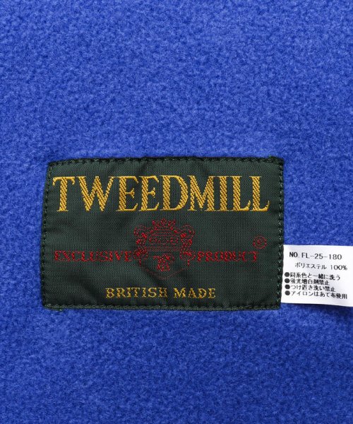 NOLLEY’S goodman(ノーリーズグッドマン)/【TWEEDMILL/ツイードミル】別注フリースマフラー 防寒 薄手 軽量 ユニセックス/img04