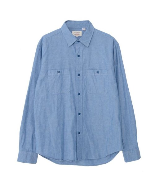SB Select(エスビーセレクト)/SB select 国産ダンガリーワークシャツ 襟付きシャツ/img09