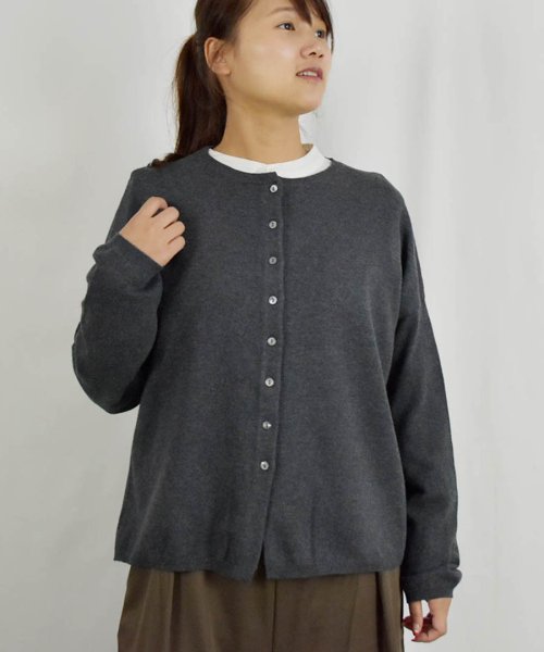 ARGO TOKYO(アルゴトウキョウ)/Cootton Silk Nylon Stretch Wide Cardian 25028 コットンシルクナイロンストレッチワイドカーデイガン　カーデイガン　コ/img09