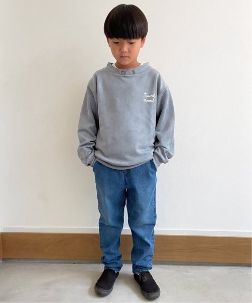 ikka kids(イッカ　キッズ)/【親子おそろい】フェイクスウェードルーイカラープルオーバー（120〜160cm）/img12