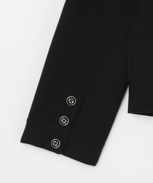 ミラノリブ ニット ノーカラージャケット ニット ミラノリブ ノーカラージャケット EIM2015260991(15510円)