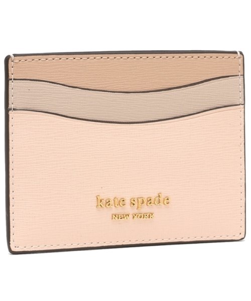 kate spade new york(ケイトスペードニューヨーク)/ケイトスペード カードケース パスケース モーガン ベージュマルチ レディース KATE SPADE K8967 650/img01