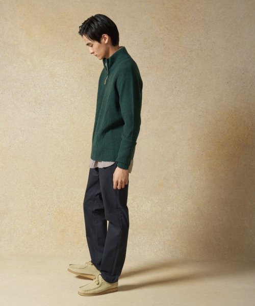 J.PRESS MENS(J．プレス　メンズ)/【Cash Lamb's Wool】ケーブルハーフジップ ニット/img05