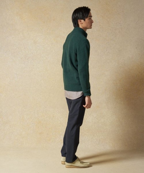 J.PRESS MENS(J．プレス　メンズ)/【Cash Lamb's Wool】ケーブルハーフジップ ニット/img06