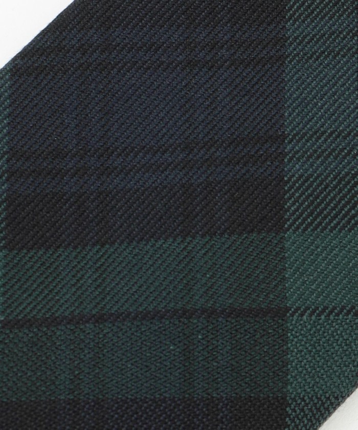 ビームスエフ　ネクタイ　ブラックウォッチ　タータンチェック　グリーン　ネイビー 最近の買い物vol.22＜BEAMS F＞＜チェックタイ＞｜ビームスF