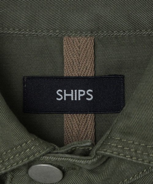 SHIPS MEN(シップス　メン)/SHIPS: コットン ツイル ミリタリー シャツジャケット 22FW/img32