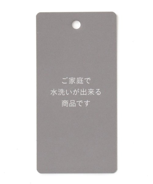 JIYU-KU (自由区)/【洗える/ドット柄】ロイヤルシフォン ボタンディティール カットソー/img12