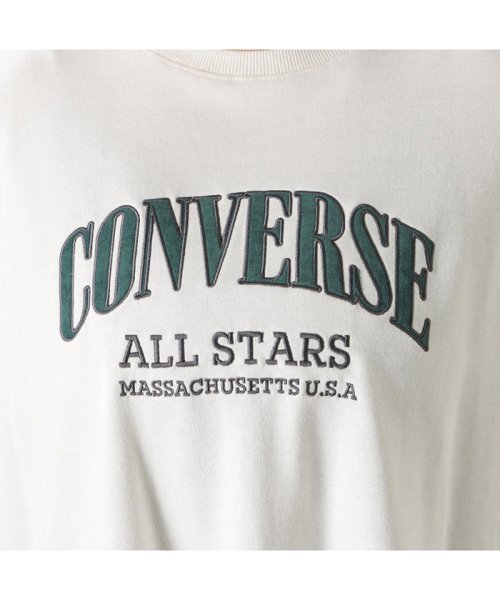 MAC HOUSE(women)(マックハウス（レディース）)/[大きいサイズ] CONVERSE コンバース 裾ランドスウェット クイーンサイズ 2485－0734/img09