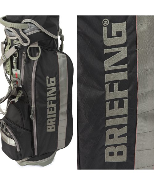 BRIEFING(ブリーフィング)/ブリーフィング ゴルフ キャディバッグ ゴルフバッグ 9.5型 5分割 ミルコレクション ウルフグレー BRIEFING GOLF CR－4 BRG223D24/img08