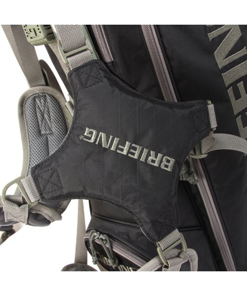 ブリーフィング ゴルフ キャディバッグ ゴルフバッグ 9.5型 5分割 ミルコレクション ウルフグレー BRIEFING GOLF CR－4 BRG223D24 GRAY WOLF BRIEFING MIL ゴルフ GOLF 付属のフードは本体の収納部へ収納してのお届けとなります COLLECTION 2022FWではミリタリーの現場でも実際に使用されている PAC