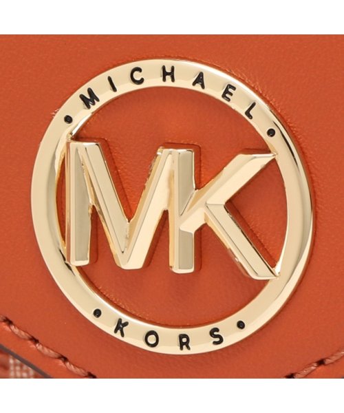 MICHAEL KORS(マイケルコース)/マイケルコース 三つ折り財布 グリニッジ ミニ財布 オレンジ レディース MICHAEL KORS 32F2GGRE6I 855/img06